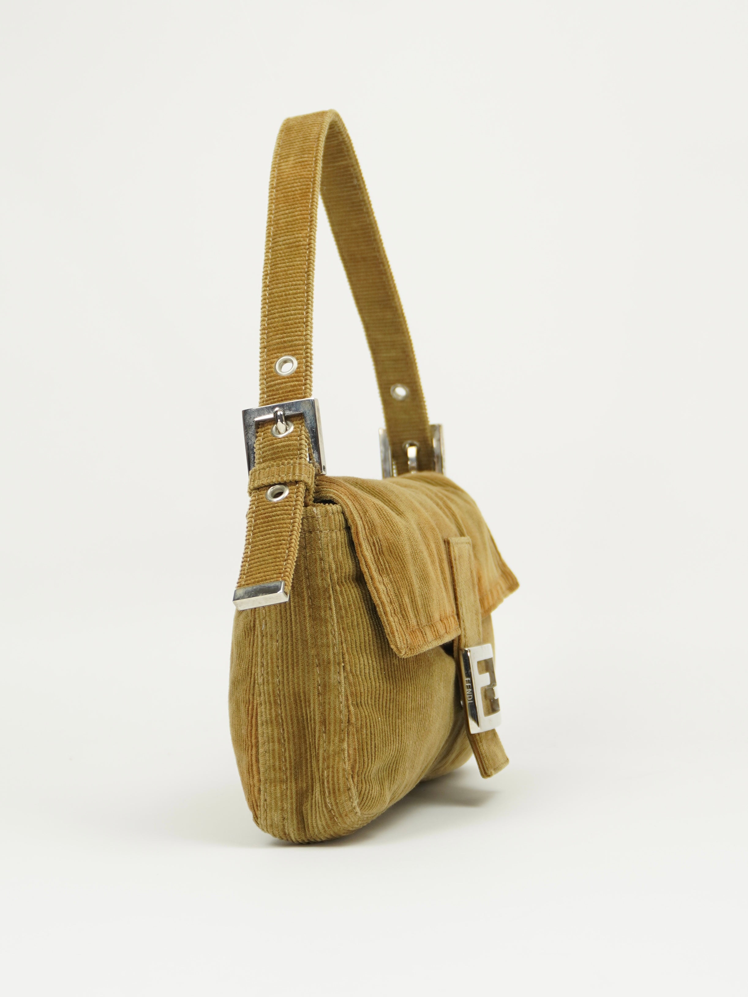 FENDI CORDUROY BAGUETTE