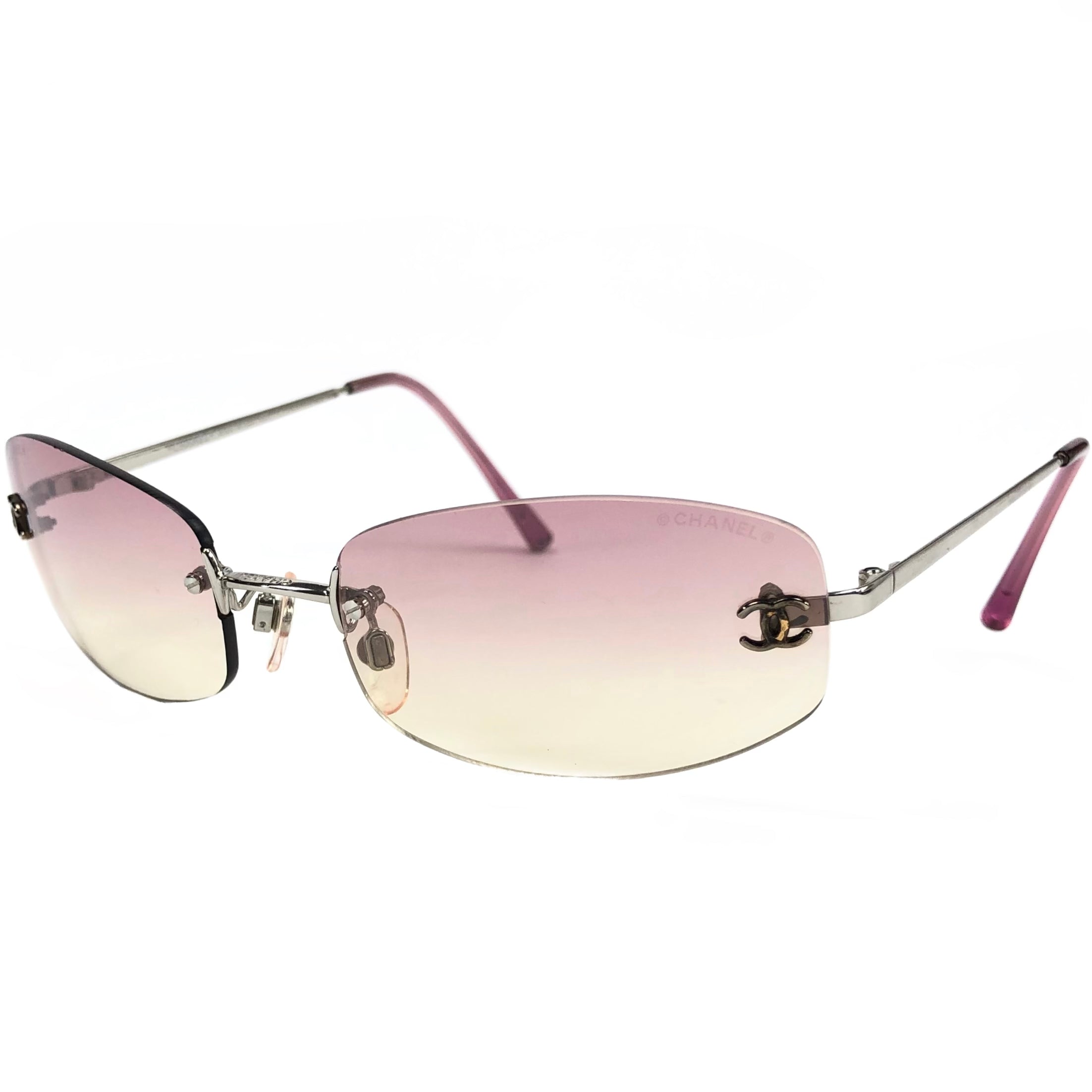 CHANEL RIMLESS SUNGLASSES