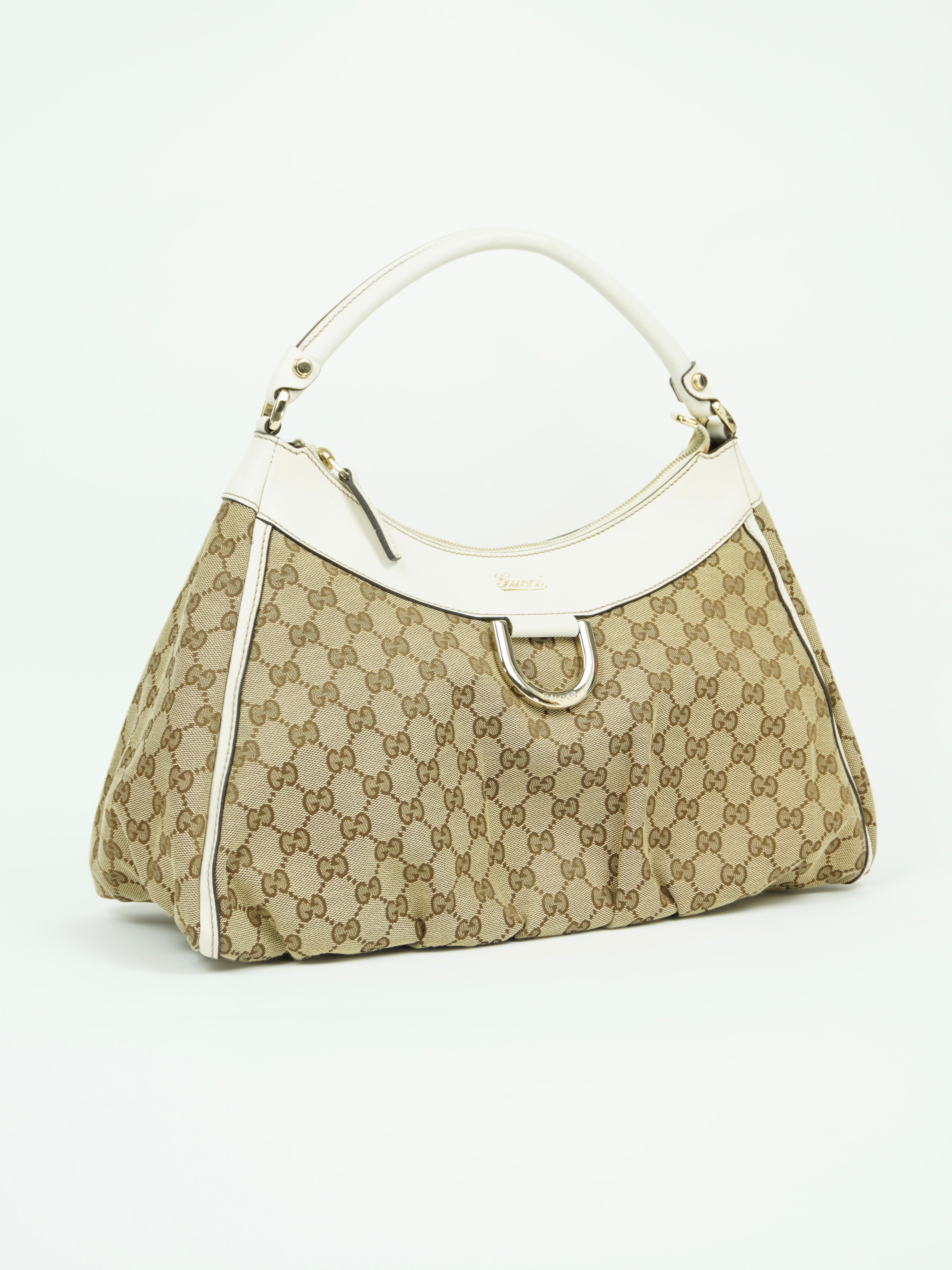 GUCCI MONOGRAM ABBEY BAG