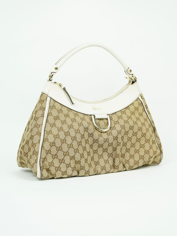 GUCCI MONOGRAM ABBEY BAG