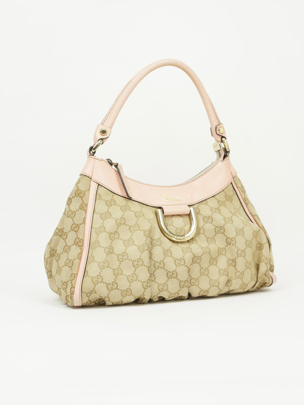 GUCCI MONOGRAM ABBEY BAG