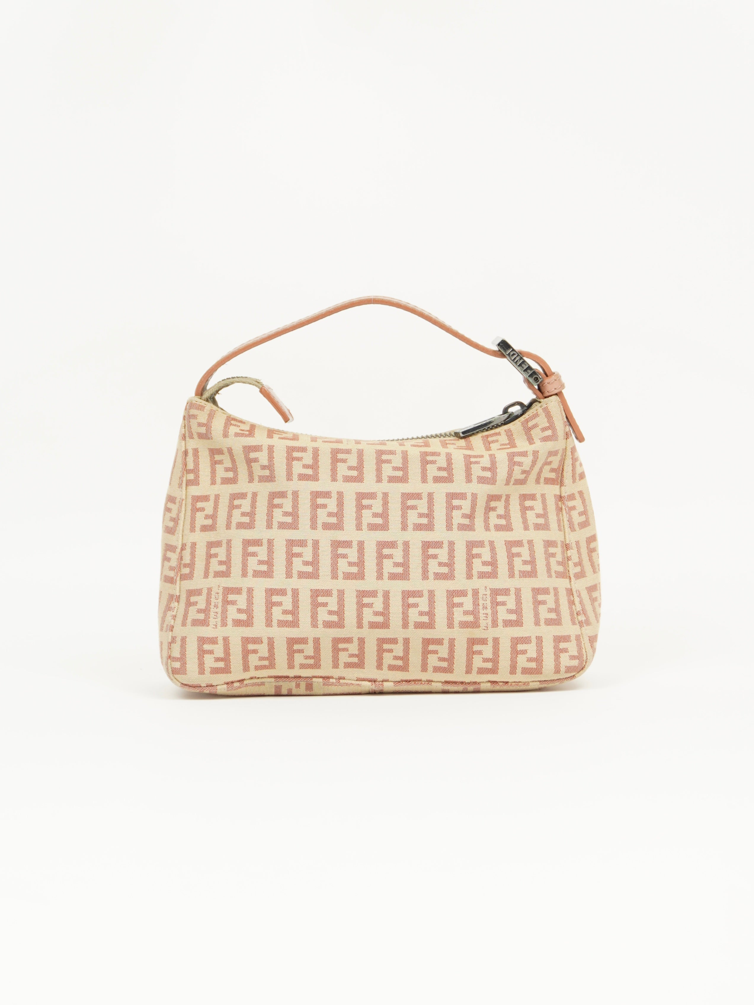 FENDI ZUCCA CLUTCH BAG