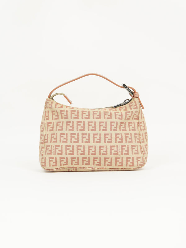 FENDI ZUCCA CLUTCH BAG