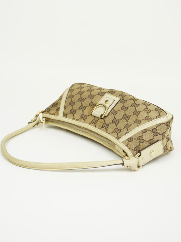 GUCCI MONOGRAM D RING BAG