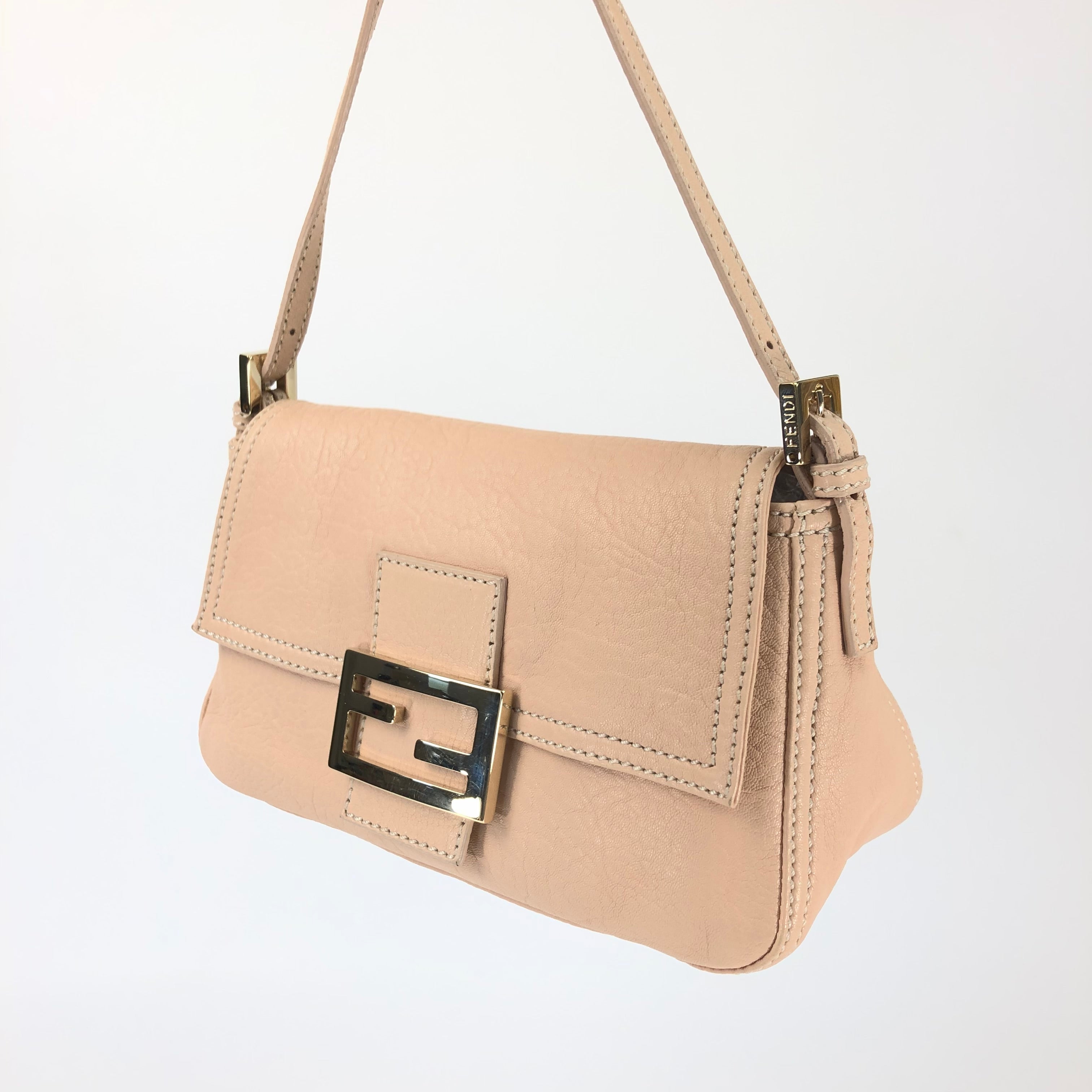 FENDI LEATHER BAGUETTE BAG