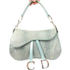 CHRISTIAN DIOR EXOTIC SOFT LIZARD LEATHER DOUBLE SADDLE BAG