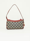 GUCCI MONOGRAM BOOT CHARM BAG