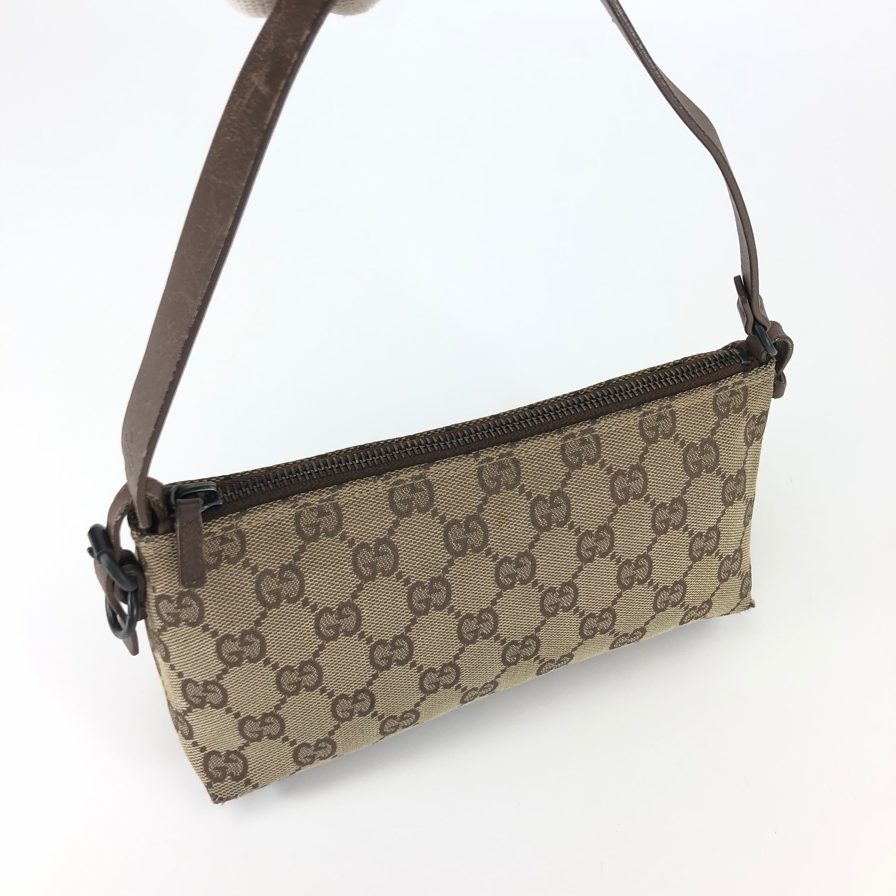 GUCCI MONOGRAM SHOULDER BAG