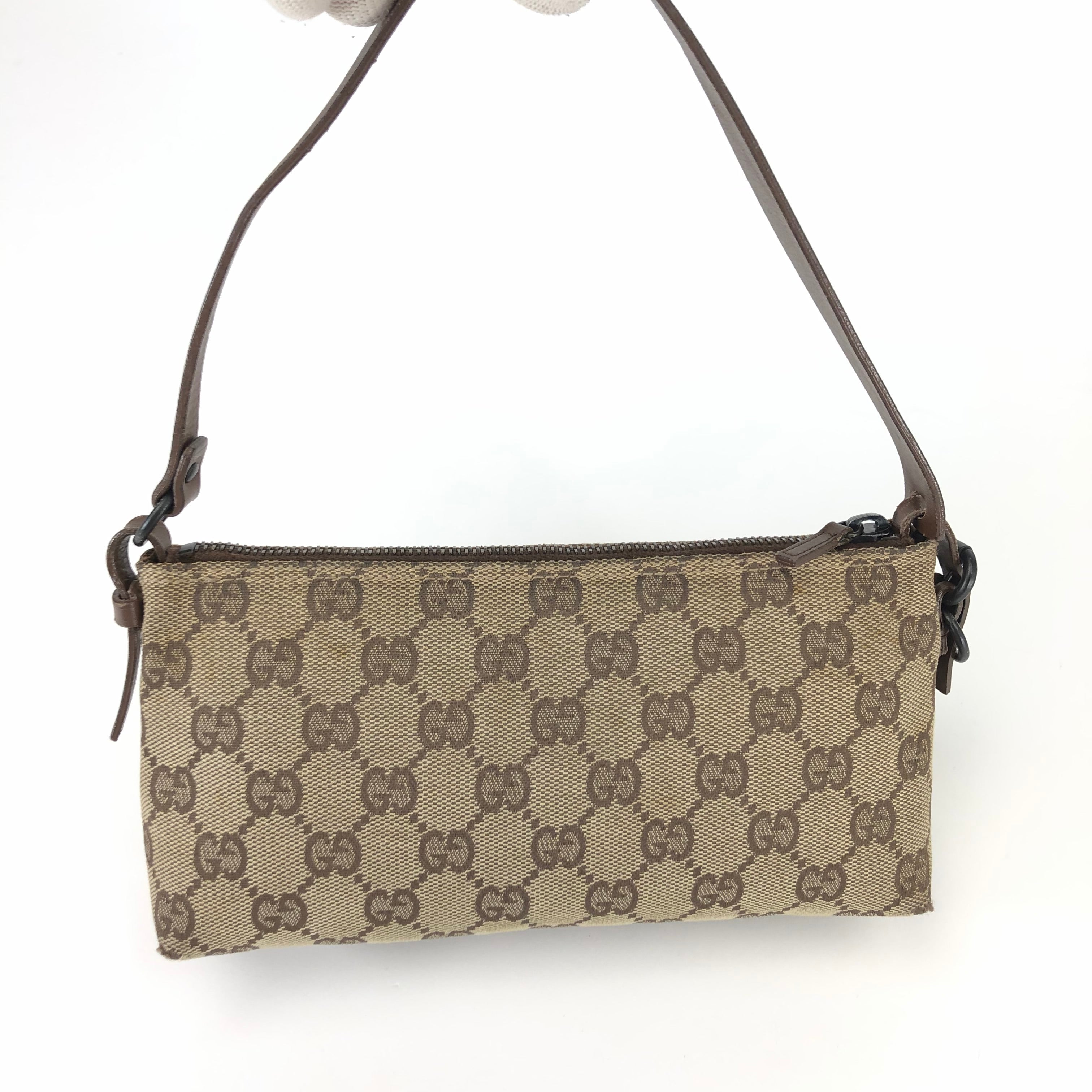 GUCCI MONOGRAM SHOULDER BAG