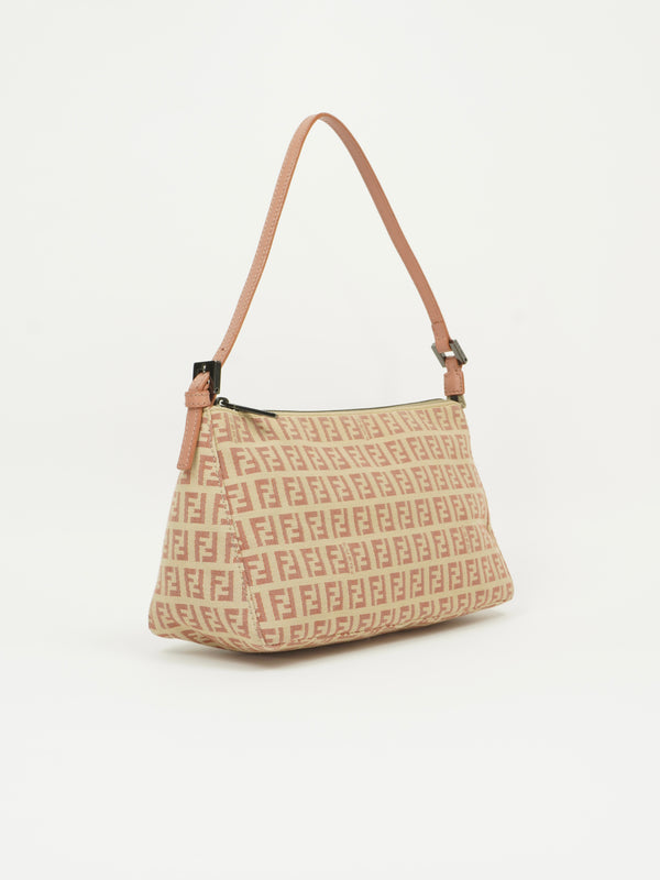 FENDI ZUCCA SHOULDER BAG