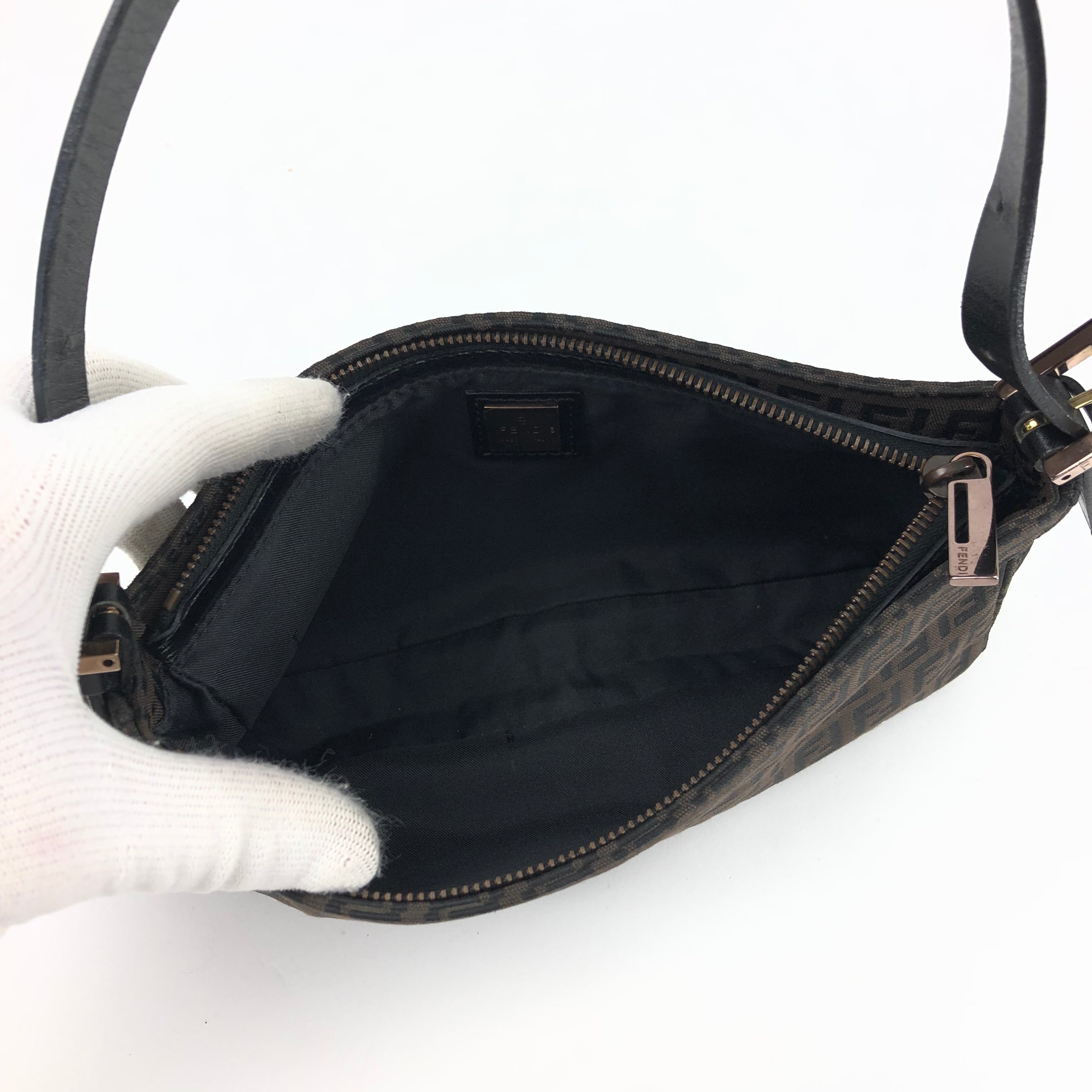 FENDI ZUCCA SHOULDER BAG