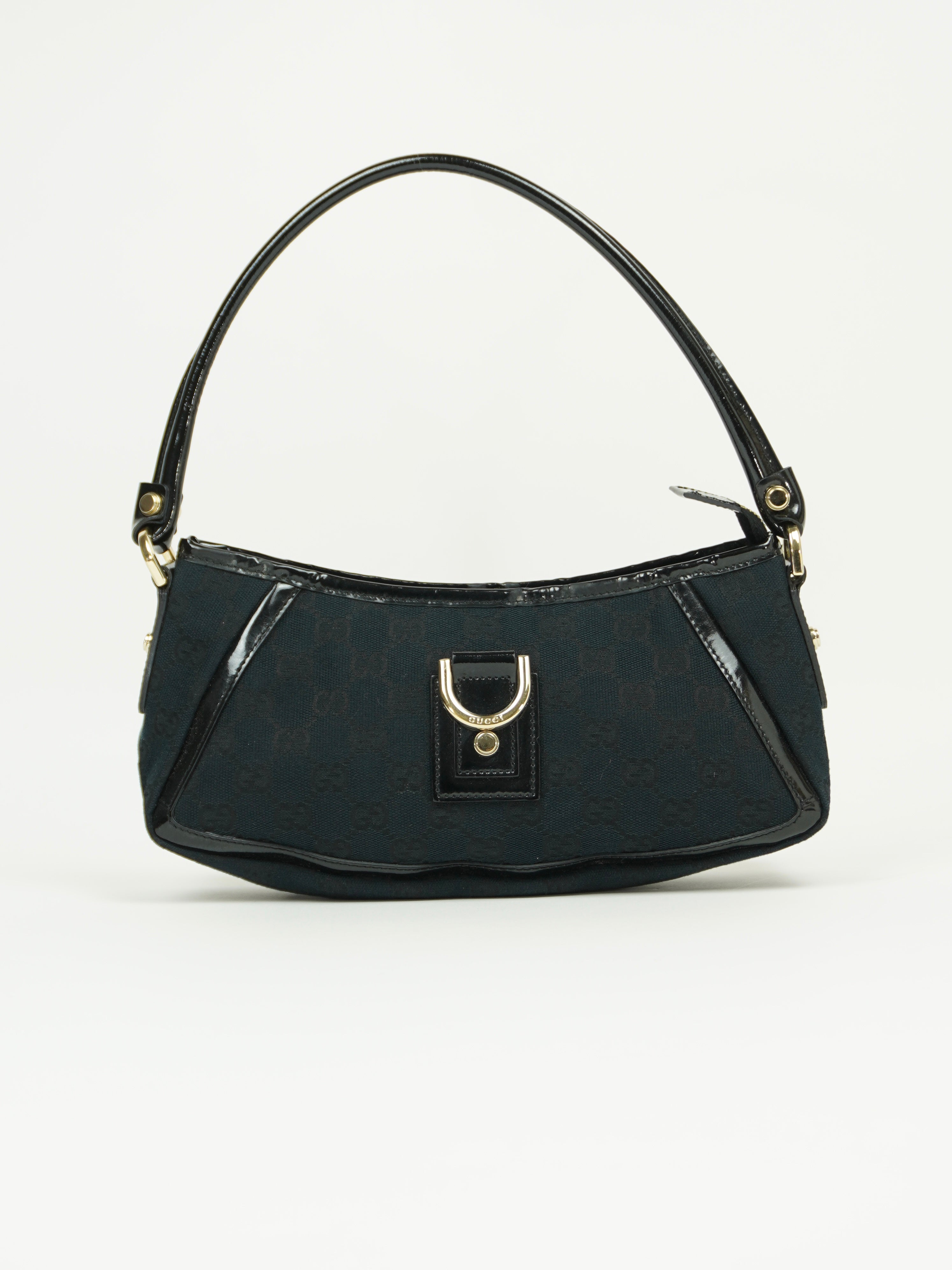GUCCI MONOGRAM D RING BAG