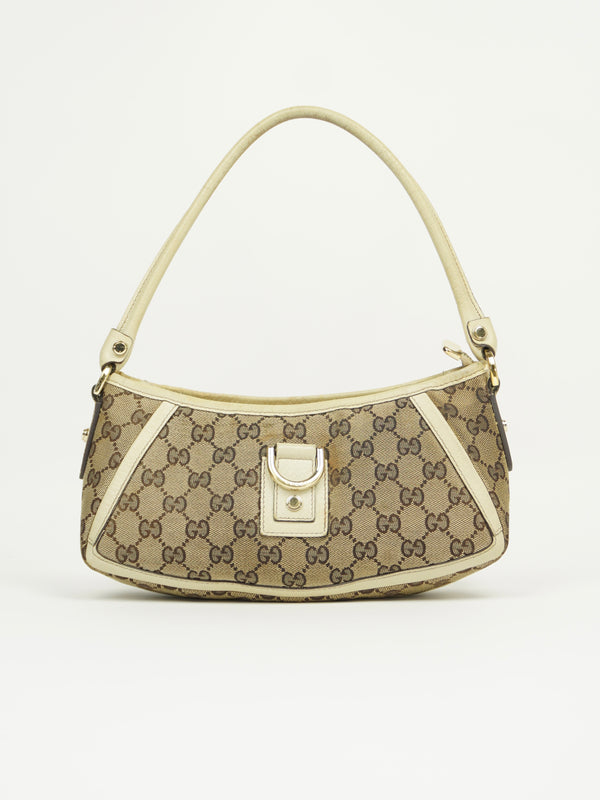 GUCCI MONOGRAM D RING BAG