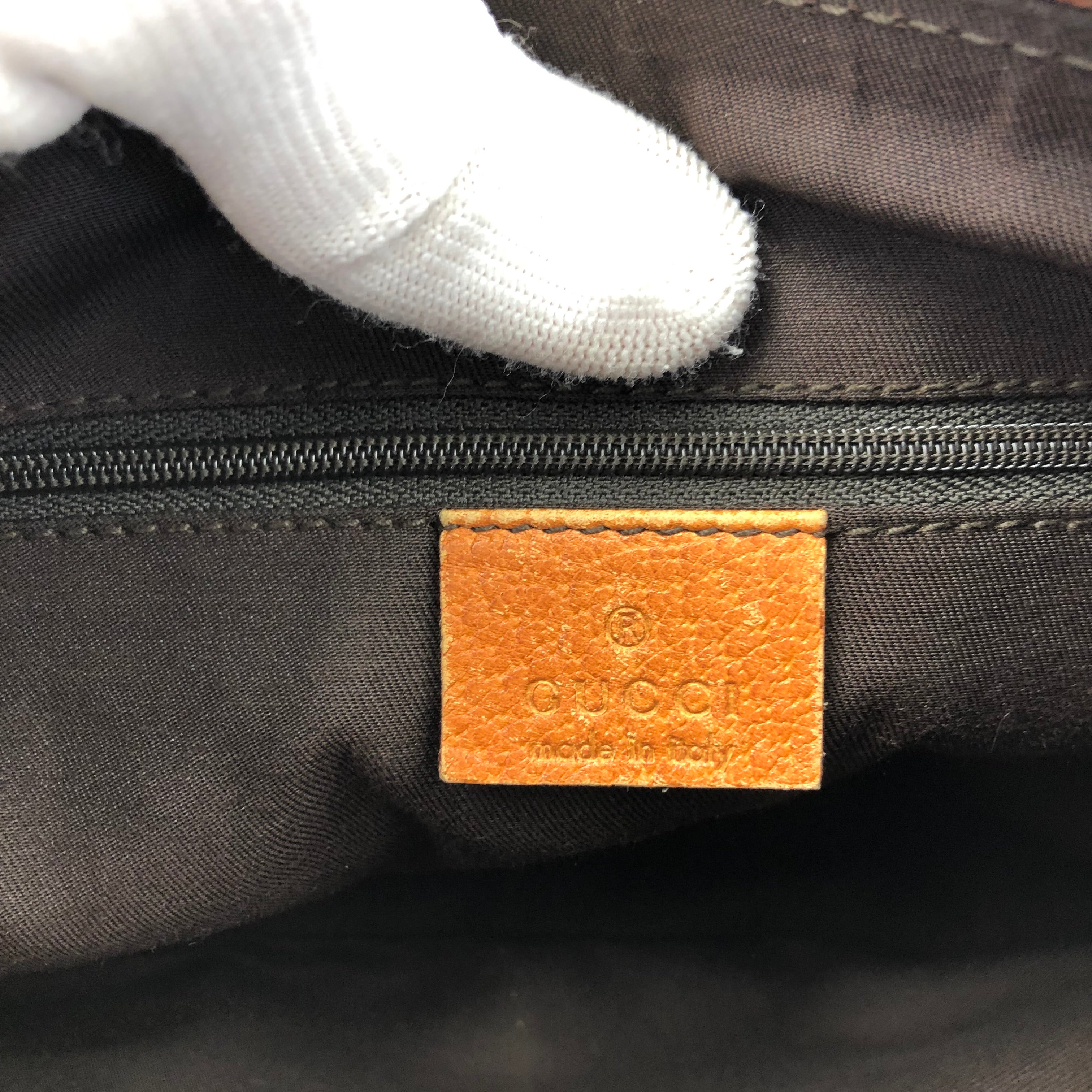 GUCCI MONOGRAM SHOULDER BAG