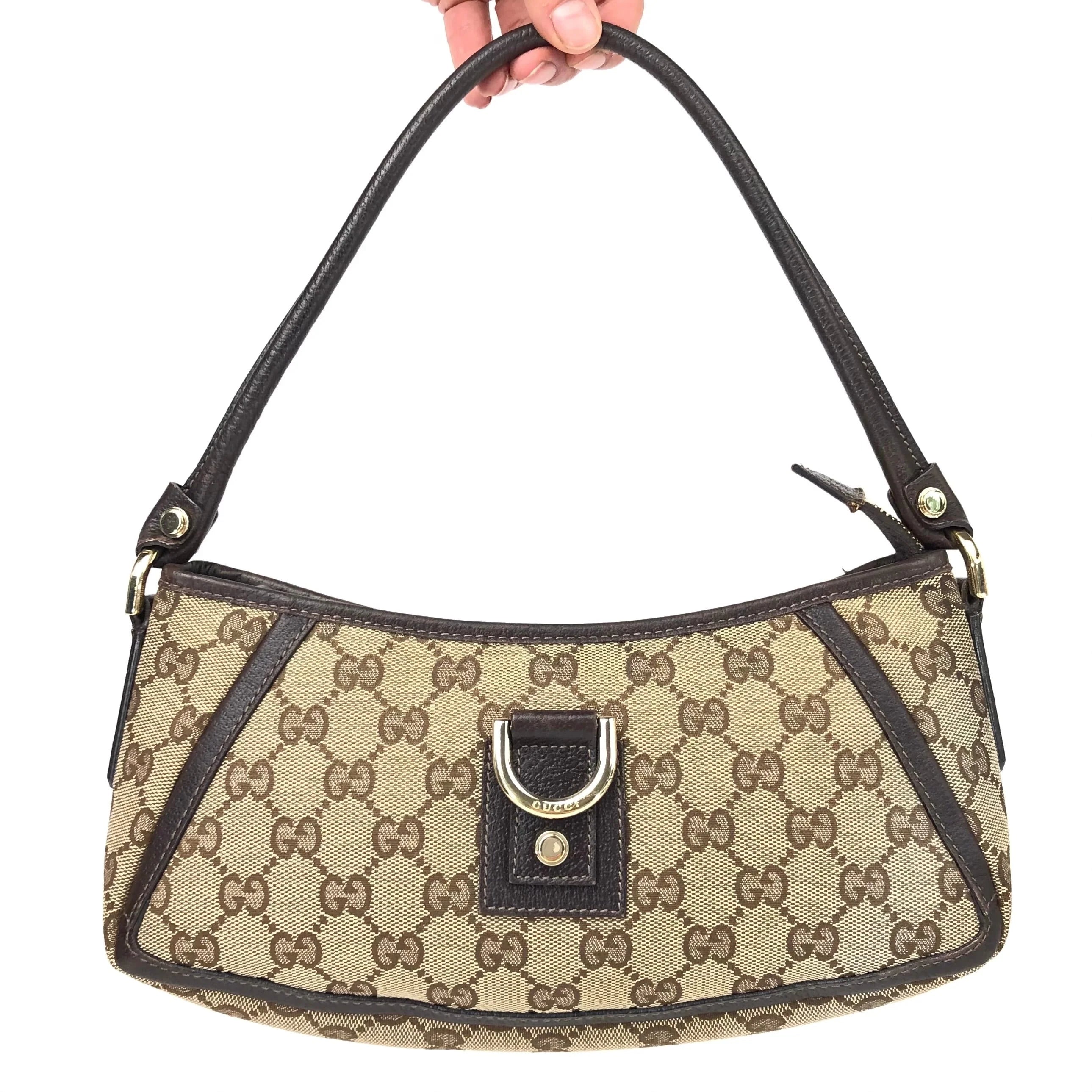 GUCCI MONOGRAM SHOULDER BAG