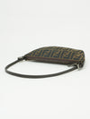 FENDI ZUCCA CRESCENT SHOULDER BAG