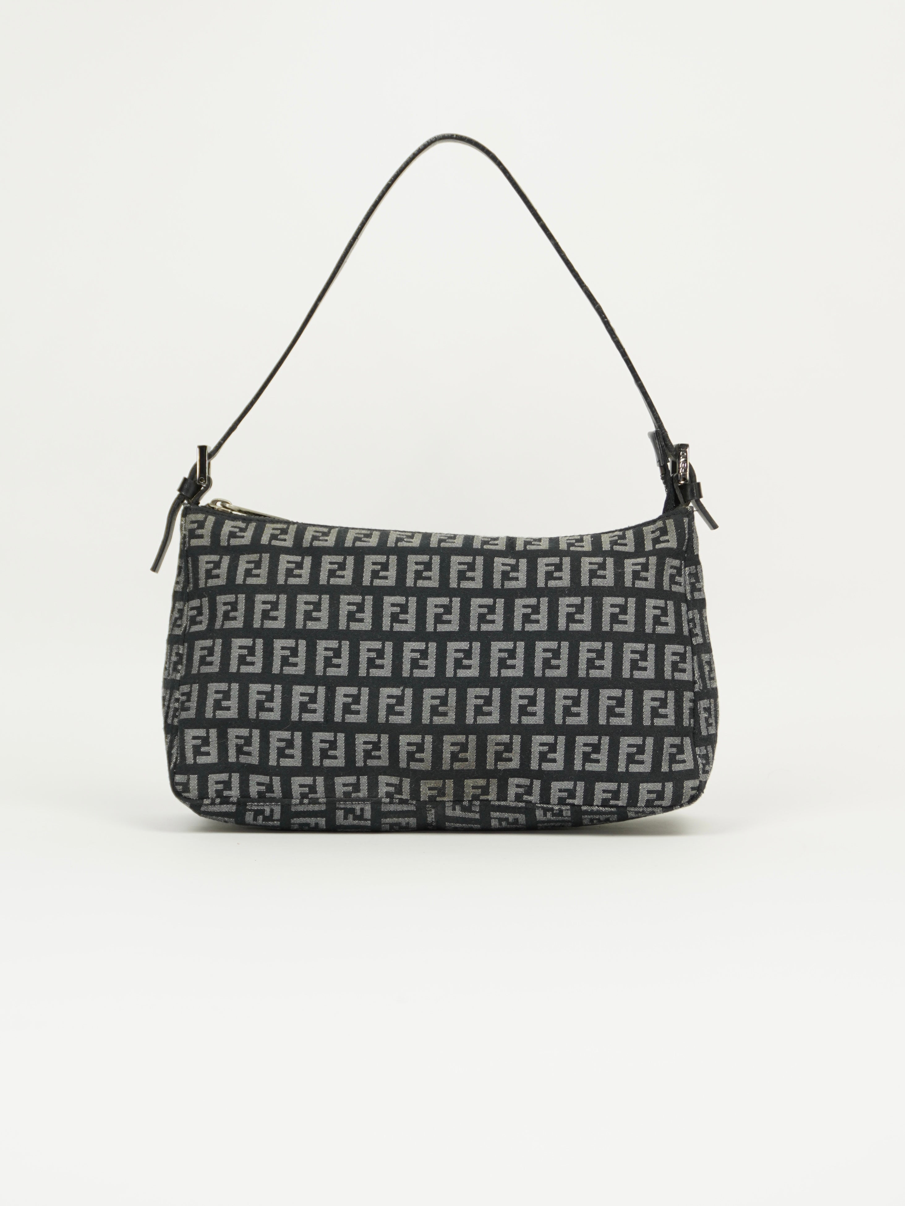 FENDI ZUCCA SHOULDER BAG