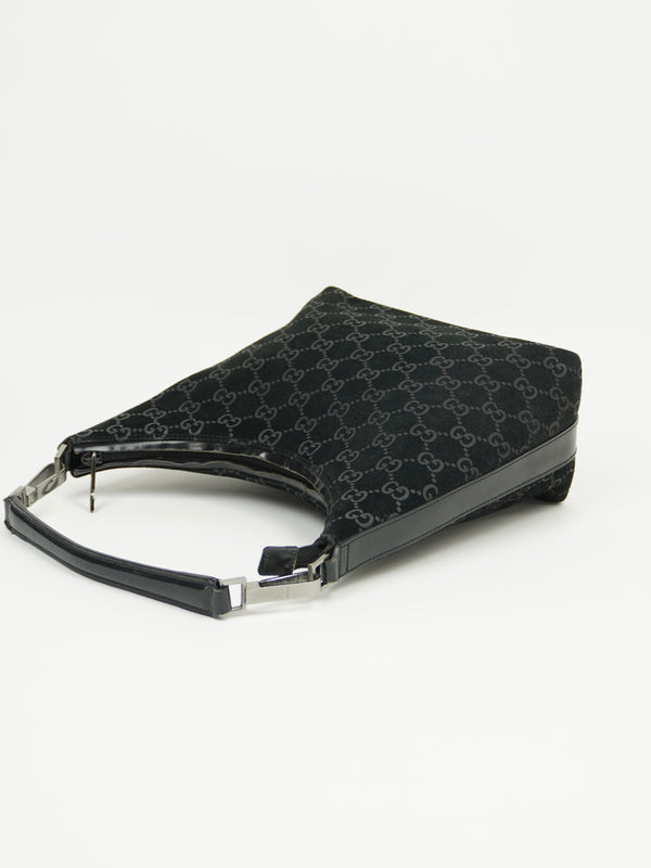 GUCCI TOM FORD VELVET SUEDE BAG