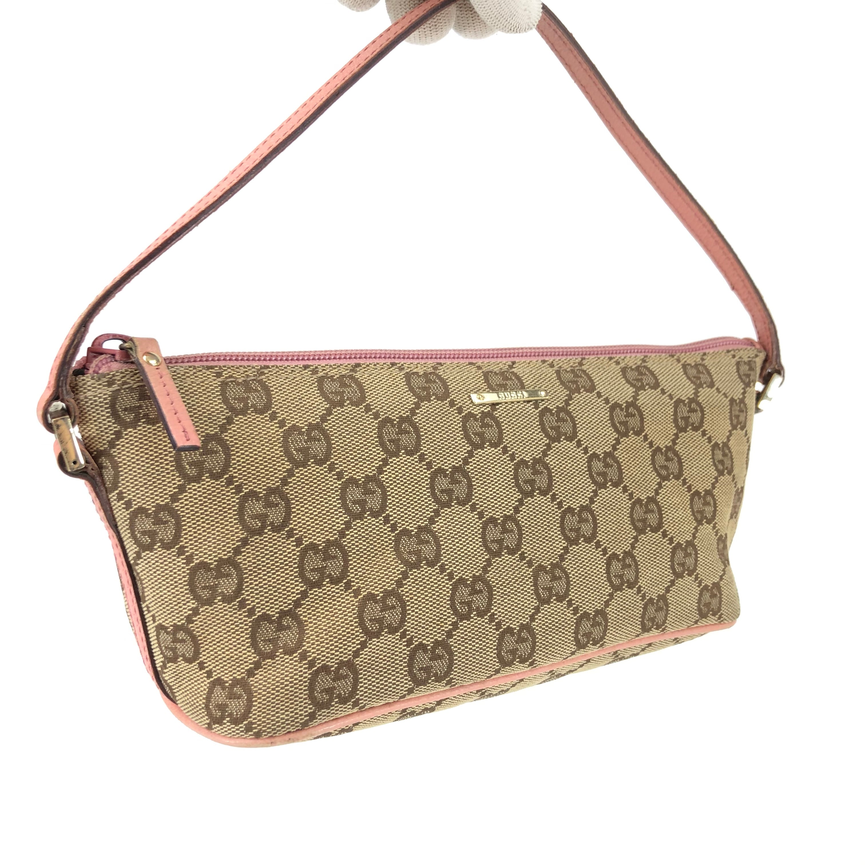 GUCCI MONOGRAM SHOULDER BAG