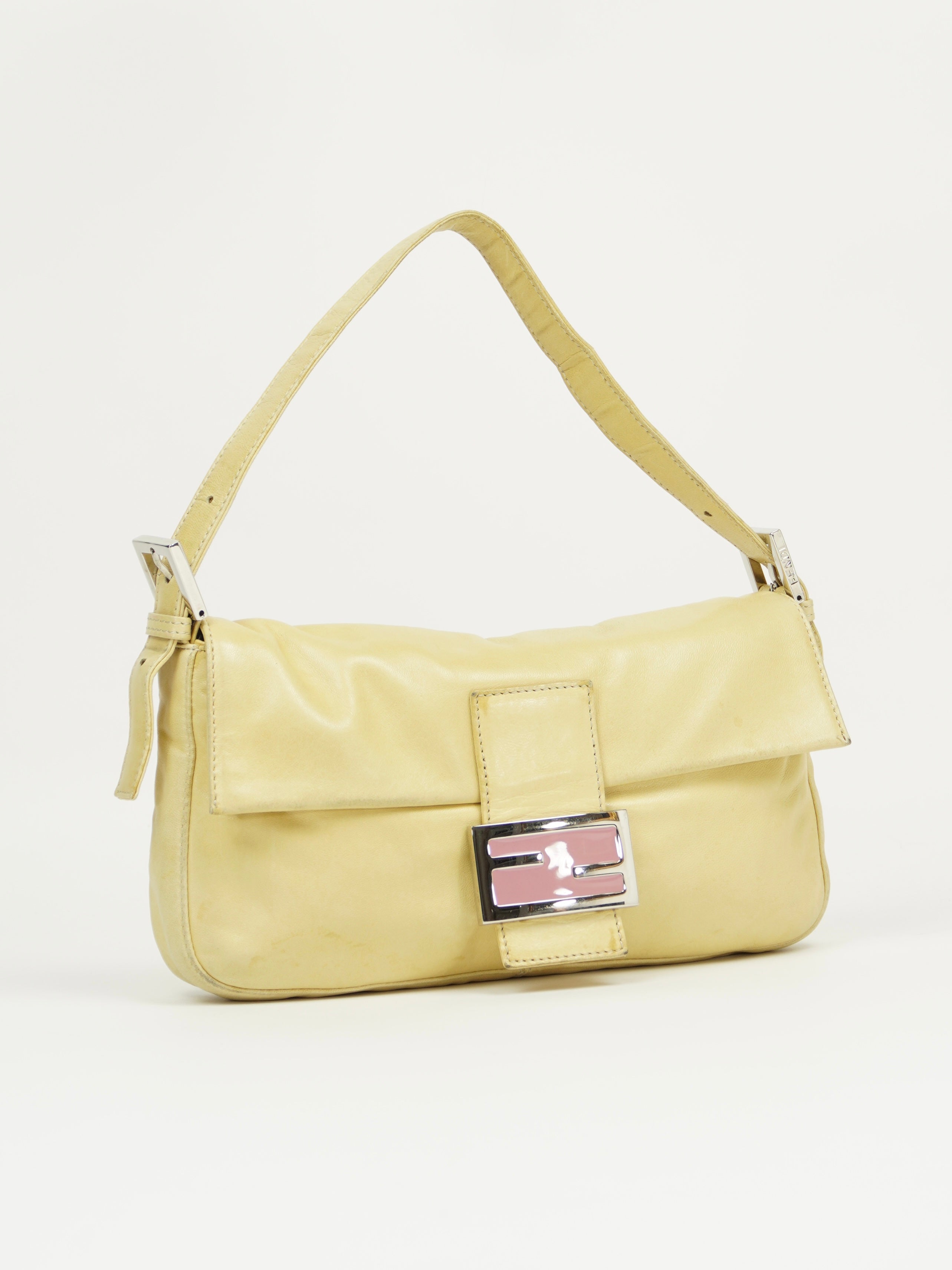 FENDI LEATHER BAGUETTE BAG