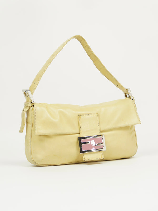 FENDI LEATHER BAGUETTE BAG