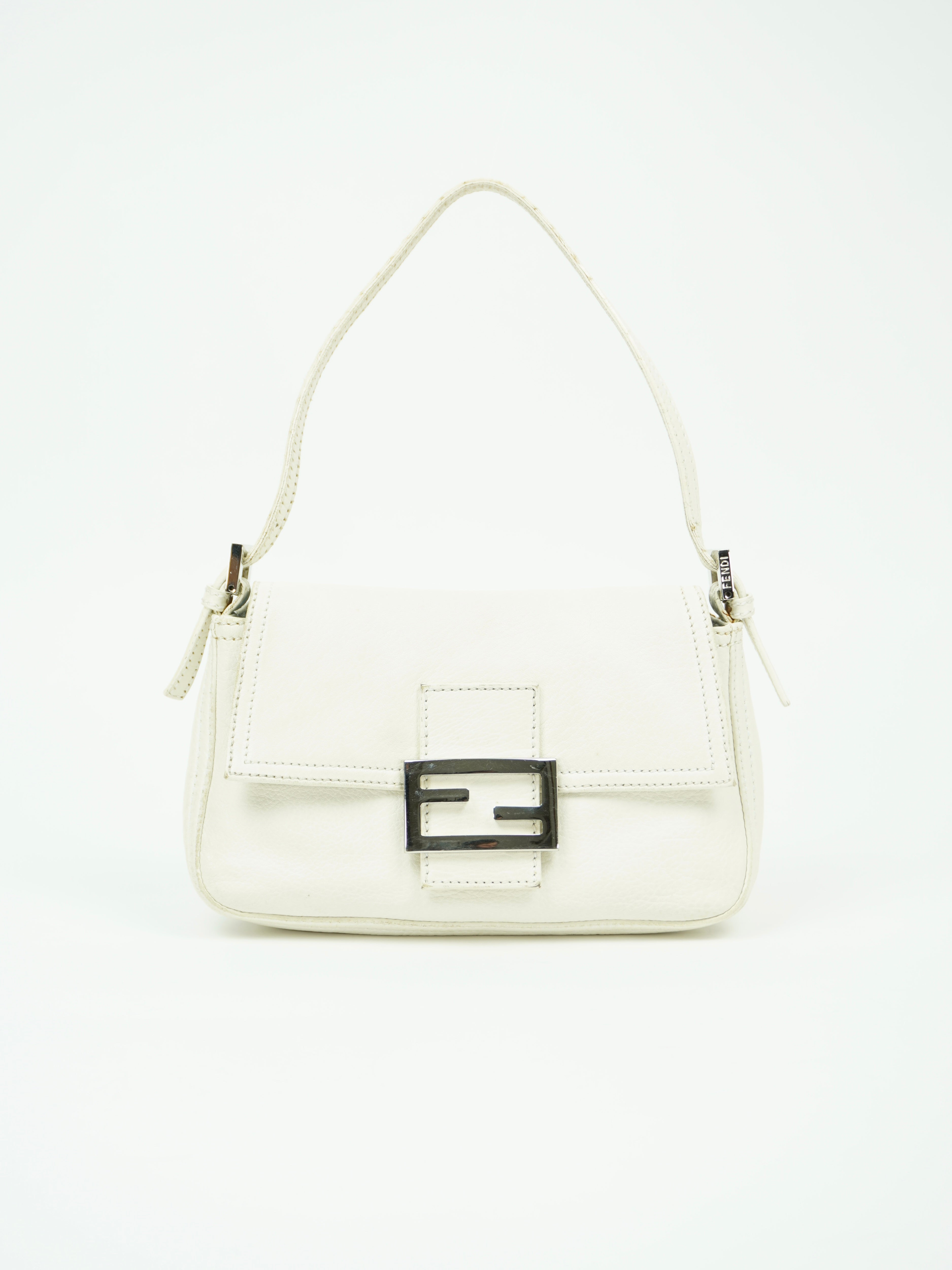 FENDI LEATHER BAGUETTE