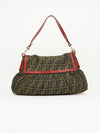 FENDI ZUCCA SHOULDER BAG