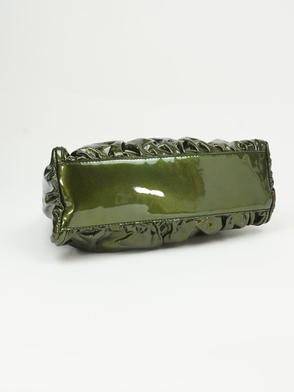 GUCCI PATENT LEATHER ABBEY BAG