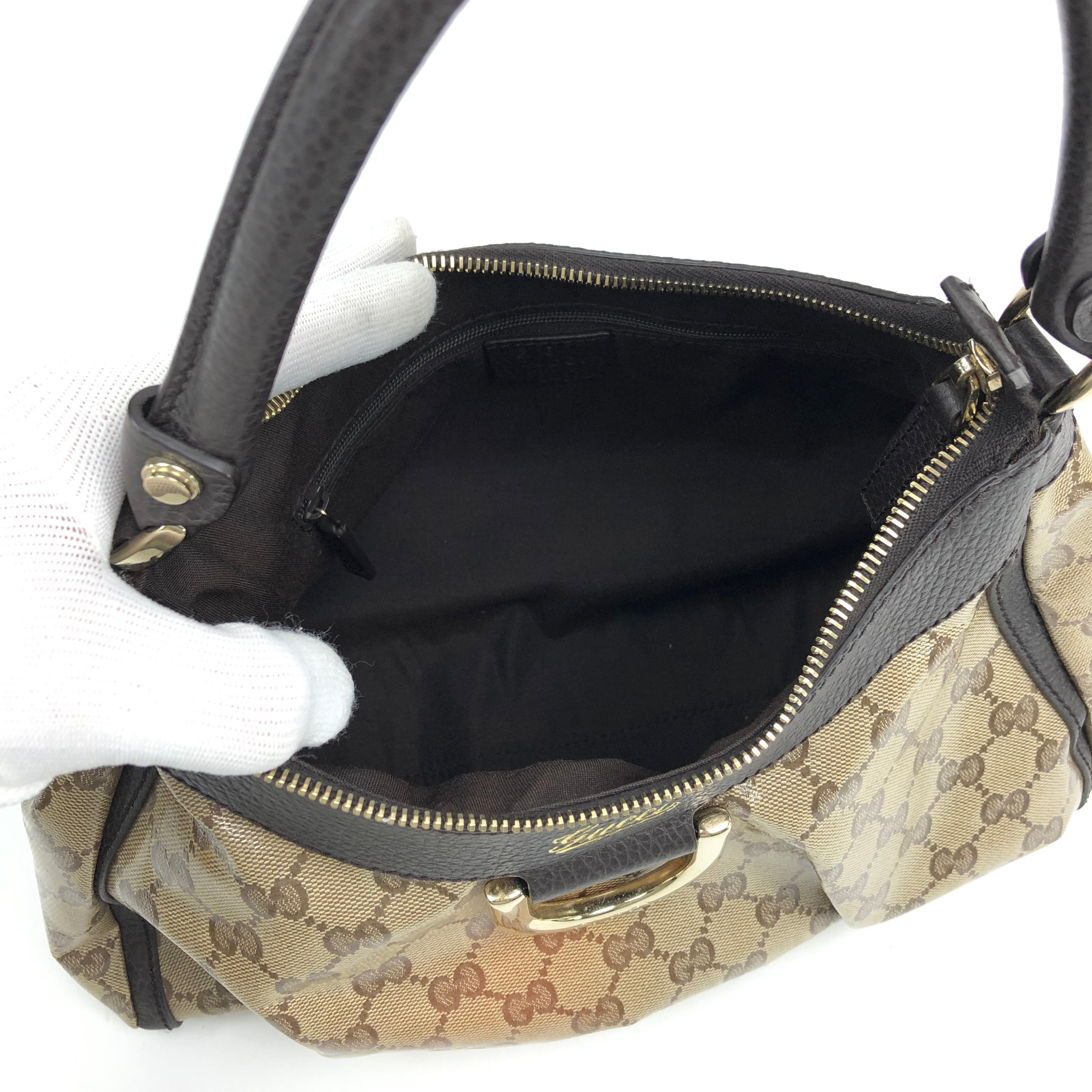 Gucci Monogram Abbey Shoulder Bag