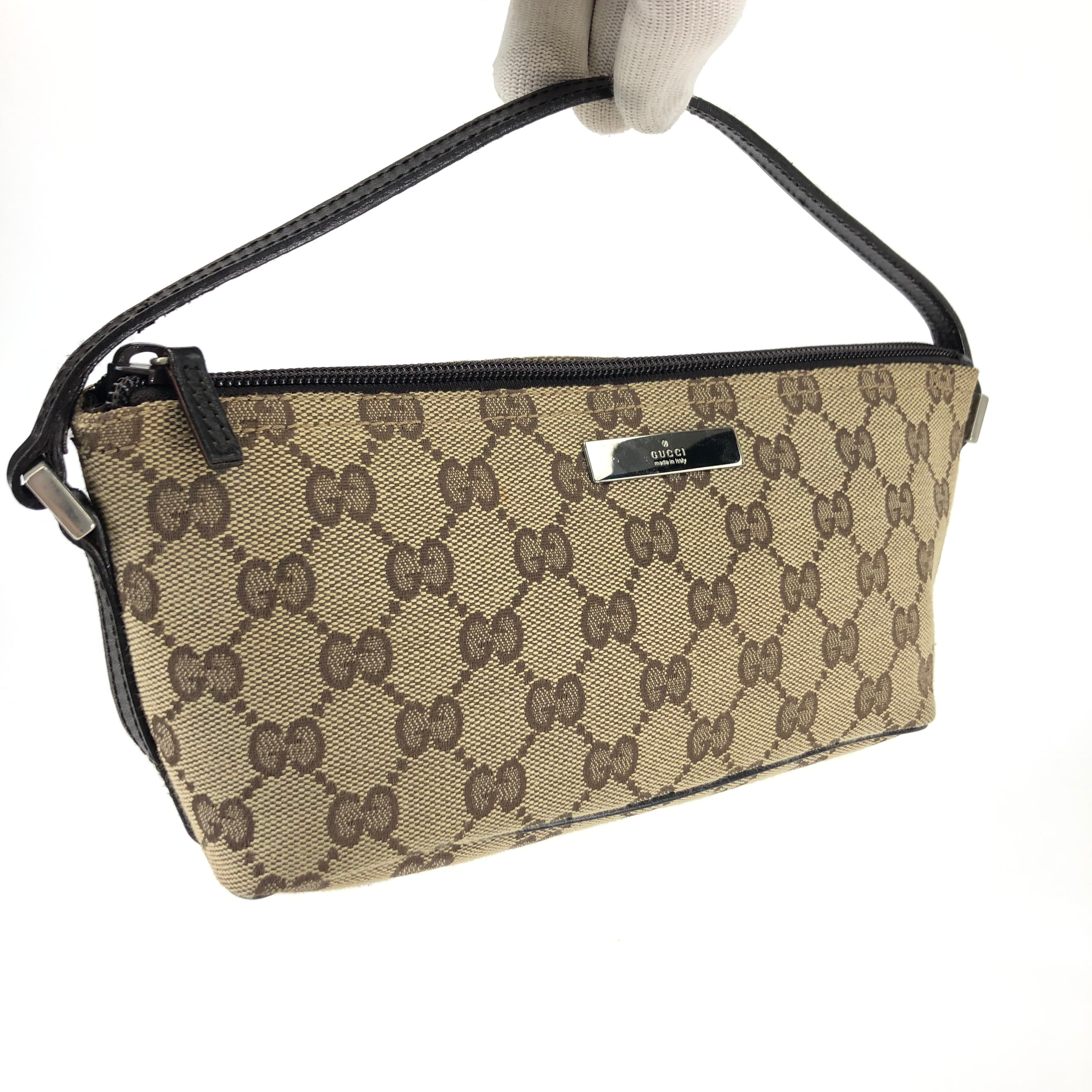 GUCCI MONOGRAM SHOULDER BAG