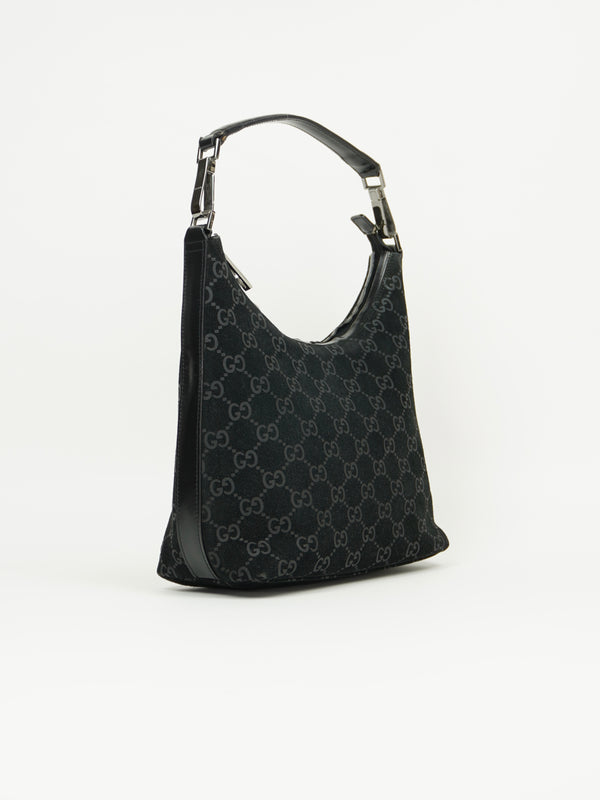 GUCCI TOM FORD VELVET SUEDE BAG