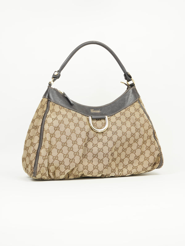 GUCCI MONOGRAM ABBEY BAG