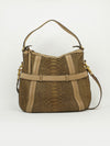 GUCCI SNAKESKIN HOBO BAG
