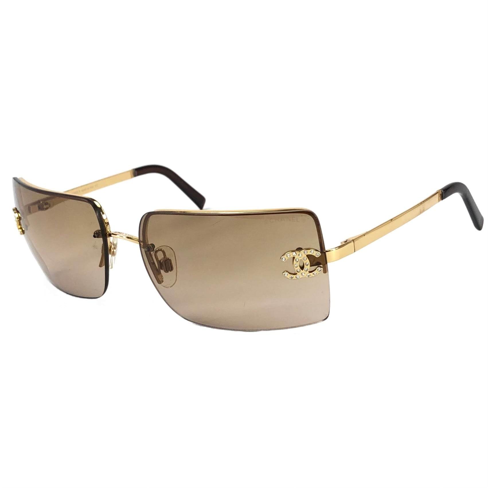 CHANEL RIMLESS SUNGLASSES