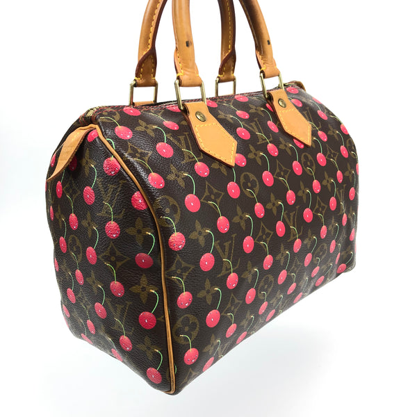 LOUIS VUITTON CHERRY TAKASHI MURAKAMI SPEEDY 25