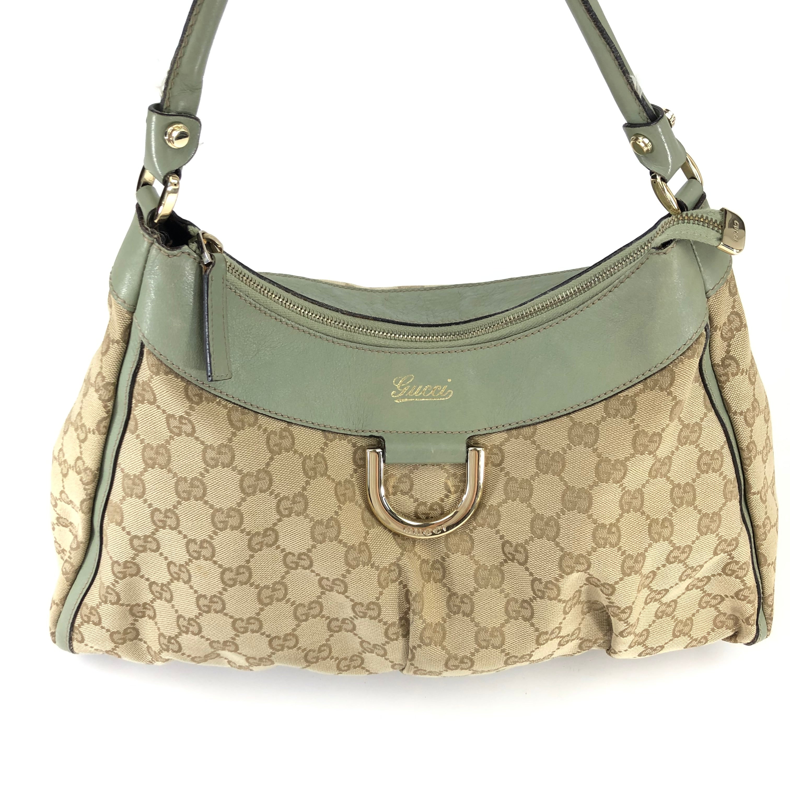 GUCCI MONOGRAM ABBEY BAG