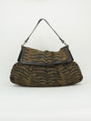 FENDI TIGER STRIPE SHOULDER BAG