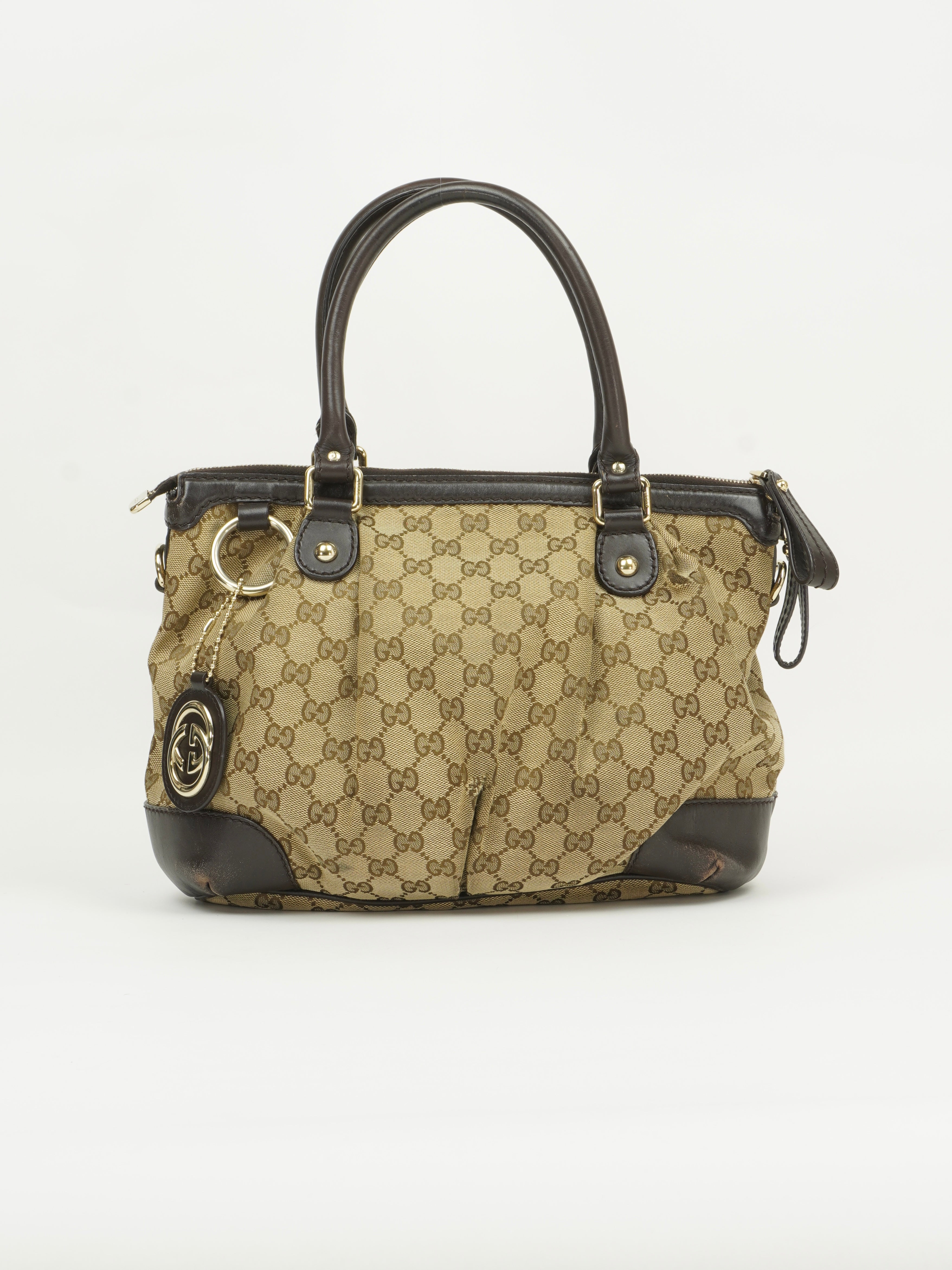 GUCCI MONOGRAM SUKEY TWO WAY BAG