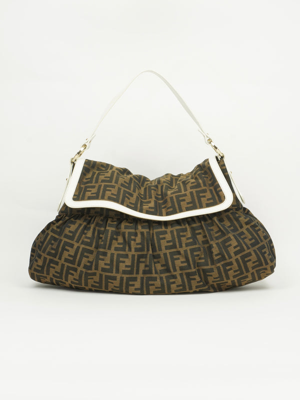 FENDI ZUCCA SHOULDER BAG