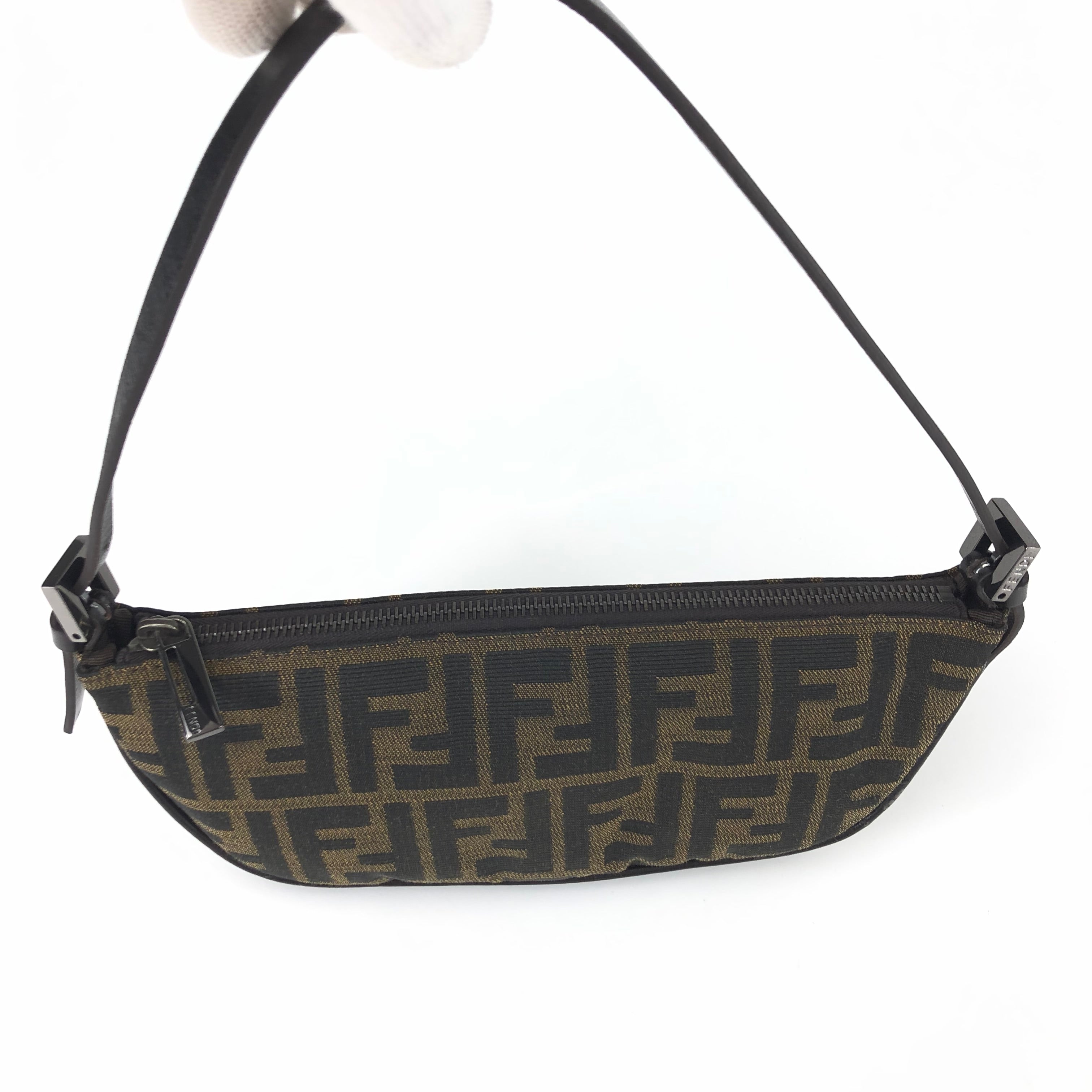 FENDI CRESCENT SHOULDER BAG