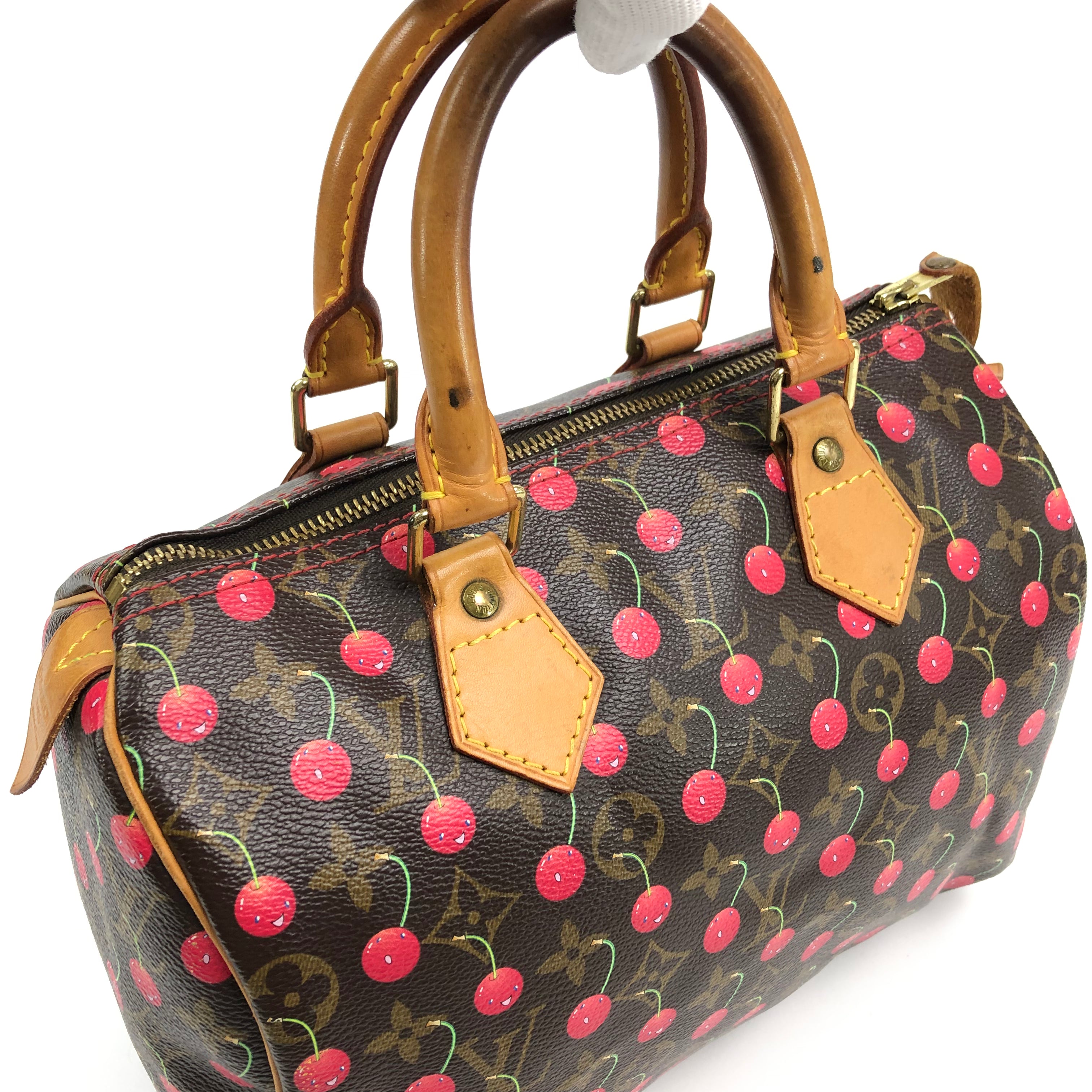 LOUIS VUITTON CHERRY TAKASHI MURAKAMI SPEEDY 25