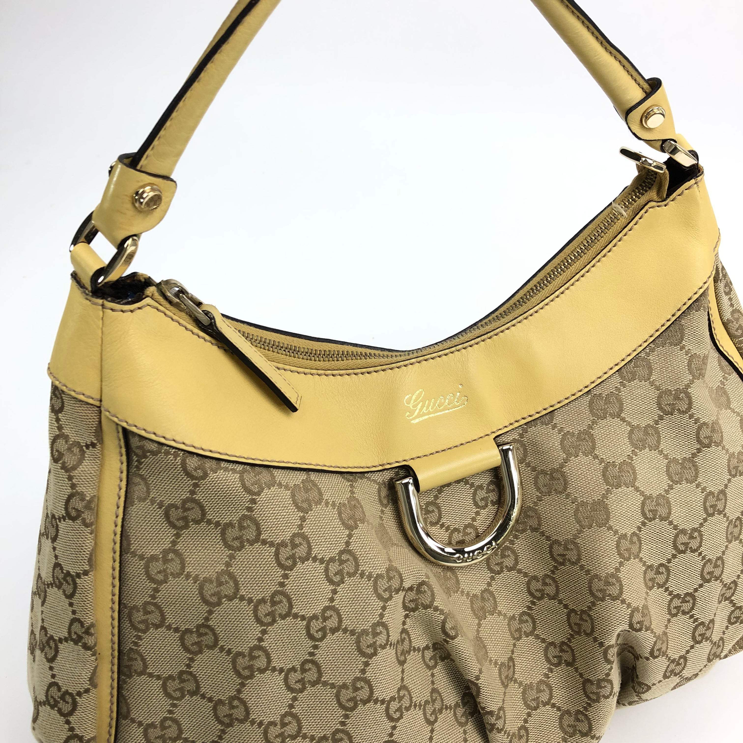 Gucci Monogram Abbey Shoulder Bag