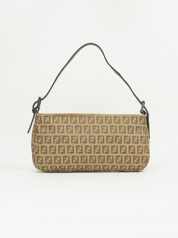 FENDI ZUCCA SHOULDER BAG