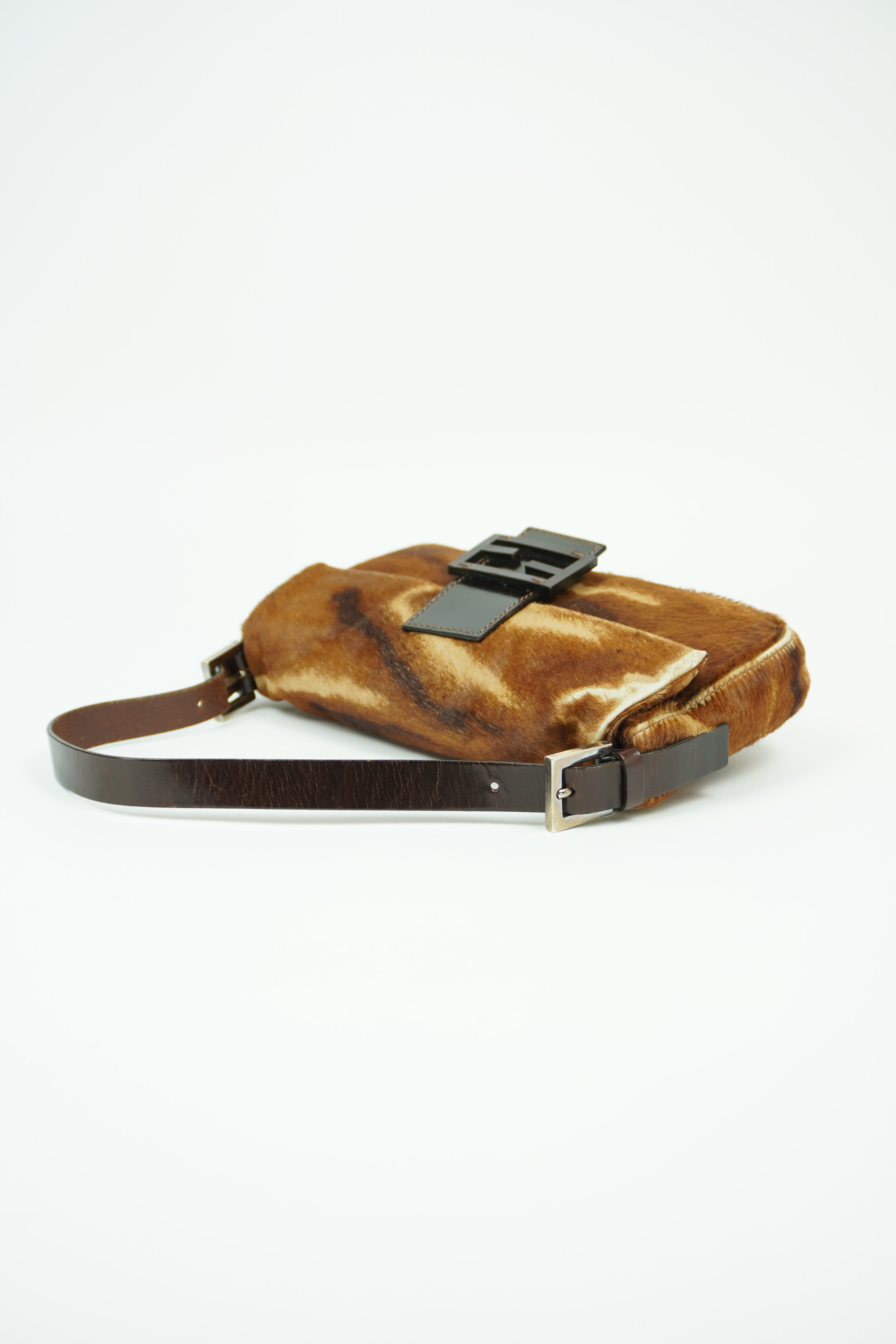 FENDI CALF HAIR BAGUETTE