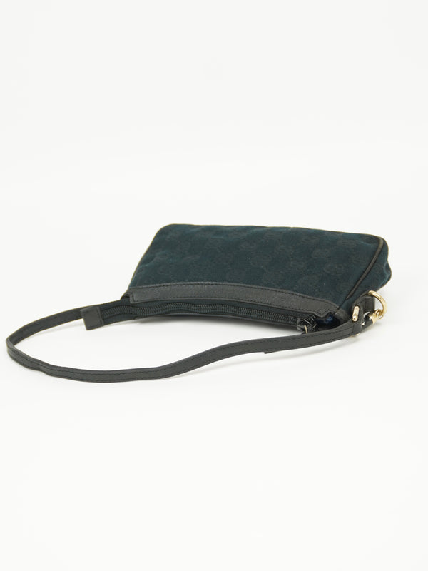 GUCCI MONOGRAM BOOT CHARM BAG