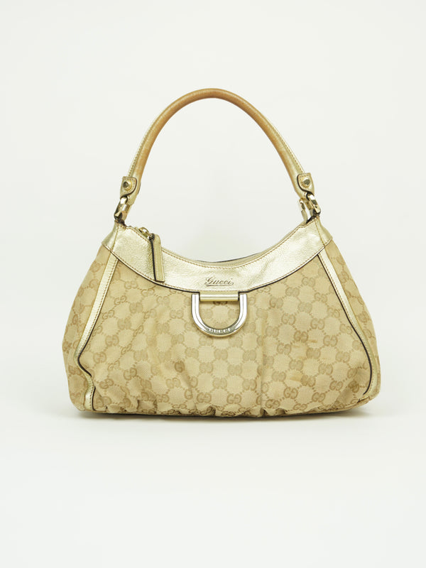 GUCCI MONOGRAM ABBEY BAG