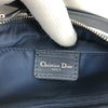 CHRISTIAN DIOR MONOGRAM SHOULDER BAG WITH SILVER DETAILING