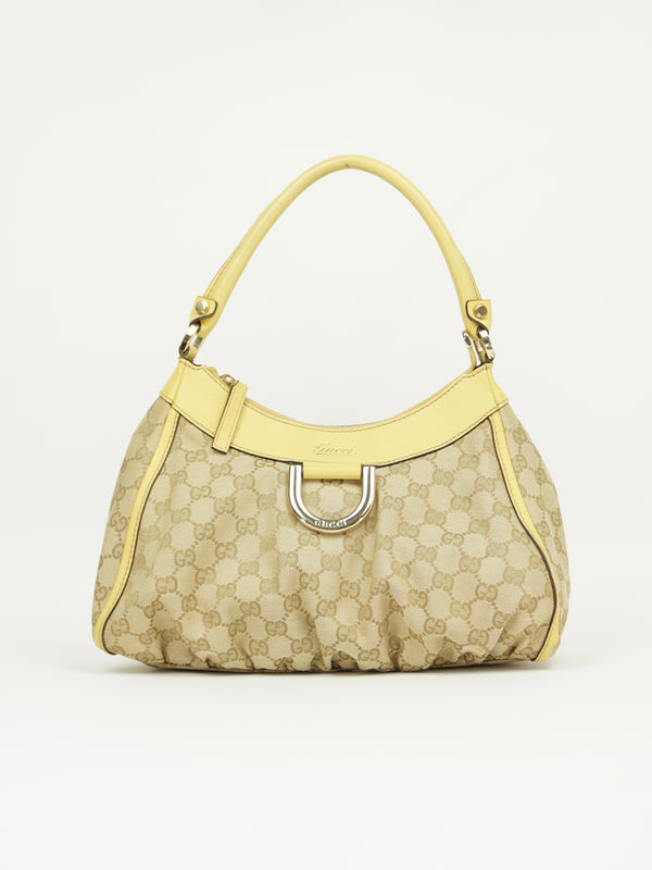 GUCCI MONOGRAM ABBEY BAG