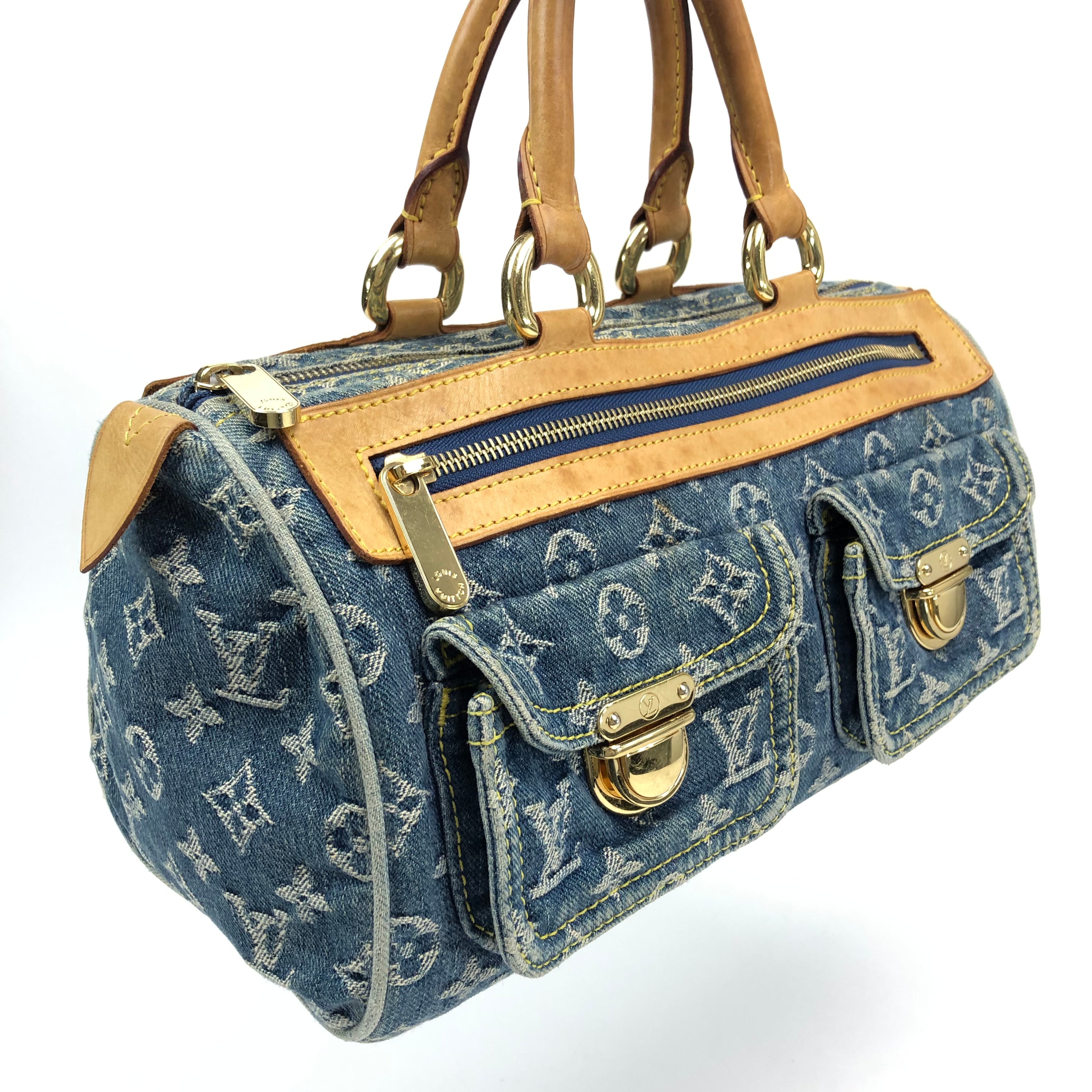 Louis Vuitton Neo Speedy Denim Bag