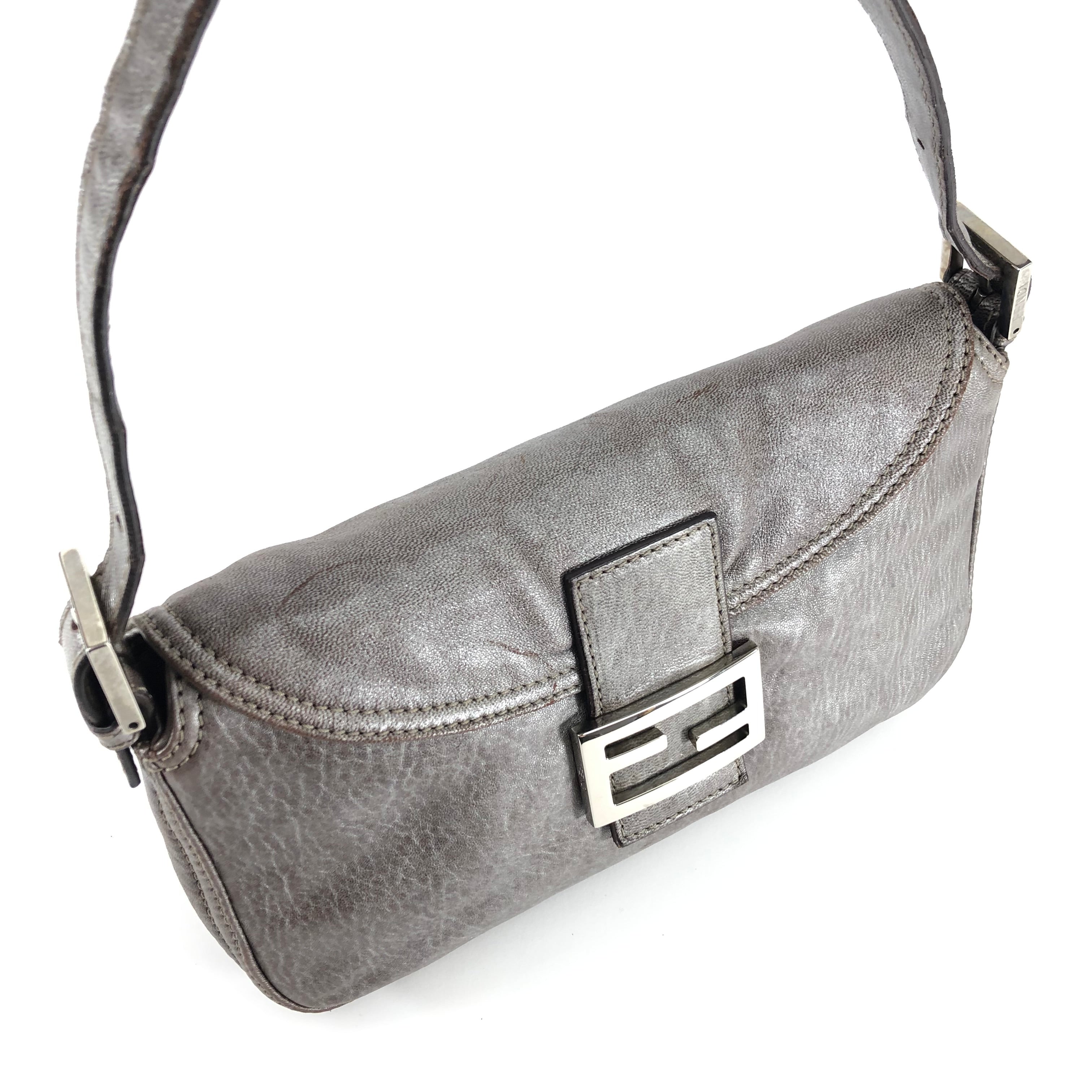 Fendi Leather Baguette Bag